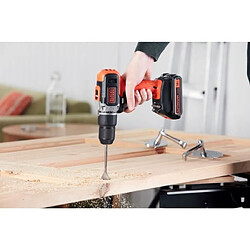 Avis Perceuse a percussion sans fil - BLACK & DECKER - BCD003ME2SA-QW - 18 V - 1 Batterie 4 Ah + 1 Batterie 2,5 Ah