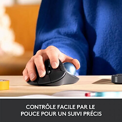 Avis Souris Ergonomique - Sans fil - LOGITECH -ERGO M575 - Trackball - Blanc