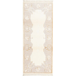 Vidal Tapis de couloir en laine 201x84 beige Darya