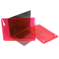 Avis Wewoo Housse Étui rouge pour Macbook Pro Retina 15,4 pouces de protection en cristal dur