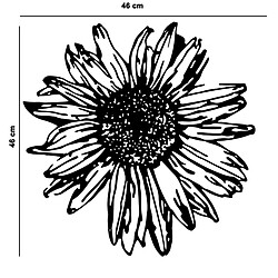 Avis EPIKASA Décoration Murale en Métal et Bois Tournesol