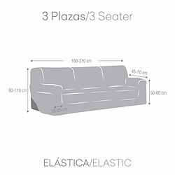 Acheter Housse de canapé Eysa TROYA Gris 70 x 110 x 210 cm