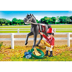 Playmobil® PLAYMOBIL 9261 Jockey avec cheval de course