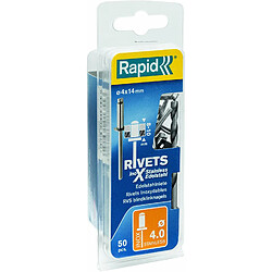 RAPID Rivets inoxydables 4x14mm