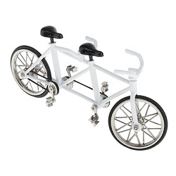 Avis Échelle 1:16 Vélo Tandem Vélo Modèle Réplique Jouet Collectibles Blanc