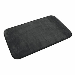 Paris Prix Tapis de Bain Microfibre Vitamine II 45x75cm Noir