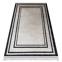 RUGSX Tapis AMOUR 53104A beige - Cadre, moderne, élégant 118x180 cm