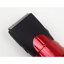 Wewoo Tondeuse à cheveux électrique imperméable rechargeable coupe de coupe-cheveux barbe rouge pas cher