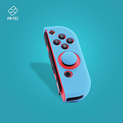 Blade FR-TEC Coque de Protection en Silicone Joycon Skin + Grip Droit - Grip pour une Meilleure Adhérence - Protection contre les Rayures - Améliorez et personnalisez votre expérience de jeu - Couleur Bleu