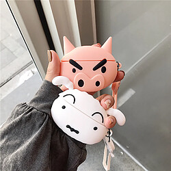 GUPBOO Airpods Coque Housse Étui Protecteur Compatible pour AirPods 3-Dessin animé Zaemon Xiaobai