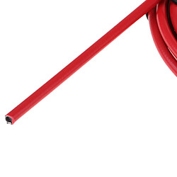 Avis Câble De Frein De Bicyclette Conduite De Tube De Tuyau Protecteur Couvercle 5mm Rouge