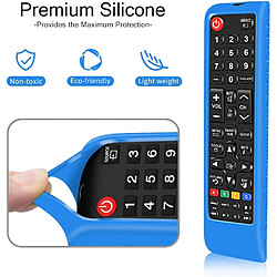 Avis SANAG Housse Coque En Silicone Pour Samsung Tv Telecommande Bn59 Series, Antichoc Antiderapant Remote Case Cover etui De Protection Pour Samsung Tv Telecommande(Bleu)