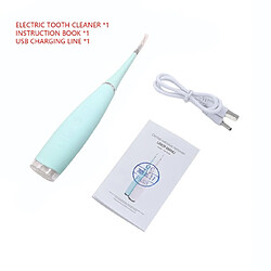 Acheter Universal Nettoyeur dentaire à ultrasons électrique Enlèvement de pierres dentaires Blanchiment de dents Zoom Outil de soins Taches de dents Outil Tartare Enlèvement | Blanchiment de dents (vert)