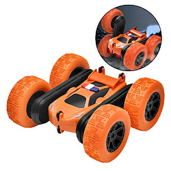 RC Car Stunt Car Kids Toy Car 4WD High Speed Off Road Truck Orange pas cher