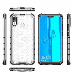 Acheter Wewoo Coque PC + TPU antichoc en nid d'abeille pour Huawei Y9 2019 Bleu