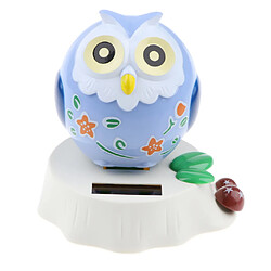 Solaire Powered Dancing Owl Animal Figure Toy voiture tableau de bord Home Decor B