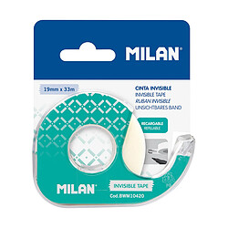 Ruban adhésif Milan Transparent 33 m Vert PVC