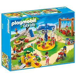 Playmobil® Playmobil Ensemble de Terrain de Jeu City Life avec Mini-Figurines et Accessoires Multicolore pas cher