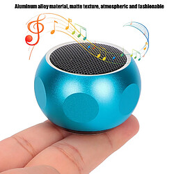 Avis ComfortXL Mini enceinte bluetooth portable mignonne sans fil avec lanière pour douche vélo voiture voyage bleu