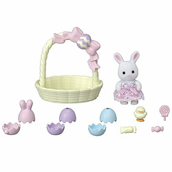 Le Coffret de Pâques et Bébé Lapin Blanc Sylvanian Families