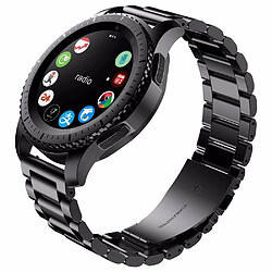 Bracelet en métal noir pour votre Samsung Galaxy Gear S2 Sport/Galaxy Watch Active 2