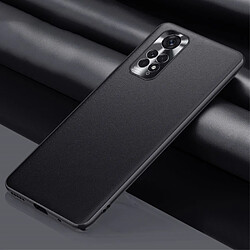 Coque en TPU + PU noir pour votre Xiaomi Redmi Note 11 Pro 4G (MediaTek)/Note 11 Pro 5G (Qualcomm)