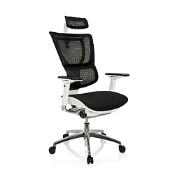 Siège de bureau / Siège de direction ERGOHUMAN SLIM, tissu maille noir hjh OFFICE