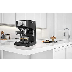 Avis NC De'Longhi EC 260.BK Machine à café traditionnelle avec buse de moussage à lait professionnelle en acier inoxydable, compatible avec