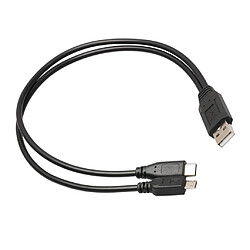 USB 2.0 Mâle Vers USB 3.1 Type C + Micro USB Câble de Chargement de Données Mâle Type B