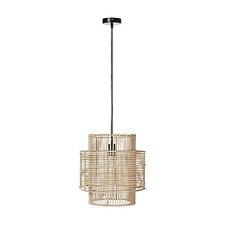 Mes Suspension 34x34x155 cm en rotin naturel