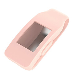 Wewoo Protection écran Étui de en silicone pour bouton Clip Smart Watch Fitbit Inspire / HR / Ace 2 Rose