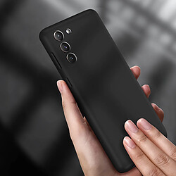 Acheter Coque Samsung Galaxy S21 Plus Soft Touch Silicone Cover Original noir