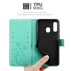 Cadorabo Coque Samsung Galaxy A40 Etui en Turquoise pas cher