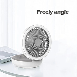 Ventilateur De Bureau USB Ventilateur De Table Pliable Avec 3 Vitesses Réglables,Fonctionnement Silencieux Ventilateur De Poche Portable Chambre Et Bureau pas cher