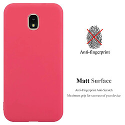 Avis Cadorabo Coque Samsung Galaxy J3 2018 Etui en Rouge