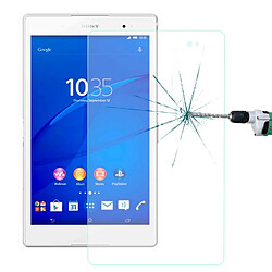 Wewoo Verre trempé pour Sony Xperia Z3 Tablet Compact 0.4mm 9 H + Surface Dureté 2.5D Anti-Explosion Film