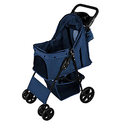 Monstershop Poussette pour Animal de Compagnie et Sac Caddy – Bleu