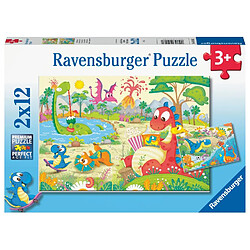 Ravensburger 2 X12p Mes dinos preferes