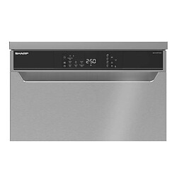 Lave-vaiselle 60cm 16 couverts 45db inox - QWNA1FF45DI - SHARP pas cher