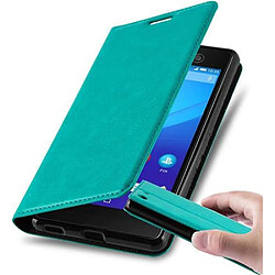 Cadorabo Coque Sony Xperia M5 Etui en Turquoise