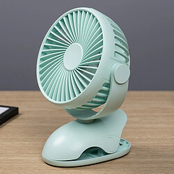 Wewoo D603 4W USB avec ventilateur de bureauventilateur à pinceavec commande à 4 vitesses vert