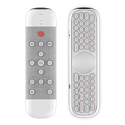 Universal Q40 2.4G Wireless Air Mouse Gyro Infrarouge Apprentissage Télécommande Voix Intelligente avec Clavier Russe Anglais pour Android TV Boîte | Télécommande