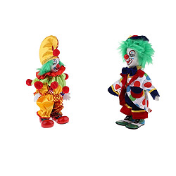 Poupées en porcelaine Clown