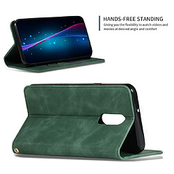 Acheter Wewoo Housse Coque Etui en cuir avec rabat horizontal magnétique Business Skin Feel pour LG Stylo 5 vert armée