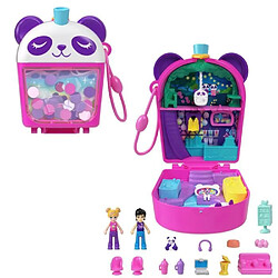 Polly Pocket-Panda Bubble Tea-Coffret avec 2 mini-figurines et panda HWN95