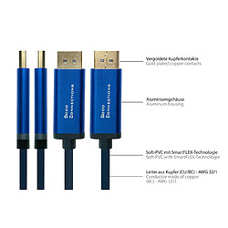 Avis Good Connections Adapterkabel Smartflex USB-C/ DisplayPort 4K UHD 60Hz 1m blau