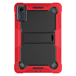 Avizar Coque pour Xiaomi Redmi Pad SE Antichoc avec Béquille Support Noir / Rouge