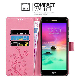 Cadorabo Coque LG K10 2018 / K11 / K11 PLUS Etui en Rose