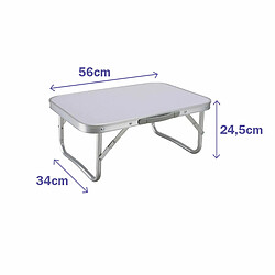 Acheter Table Pliante en Aluminium Marbueno D19 Assortie Camping et Plage 56x34x24,5 cm 10015