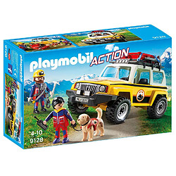 Playmobil® PLAYMOBIL 9128 Action - Secouristes des montagnes avec véhicule